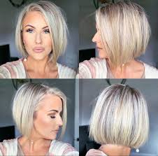 Saturn Hoops White In 2020 Thick Hair Styles Bobs For Thin Hair Short Hair Styles