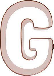 · we think you might like these products too:. Coppergifts Letter G Cookie Cutter Buy Online In Angola At Angola Desertcart Com Productid 34949997