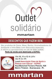 Um pouco mais sobre a vestcasa e suas lojas. Outlet Da Mmartan Destinara Fundos Para A Acpac Revista Visual Guarapuava