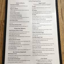 eastside kitchenette temp. closed