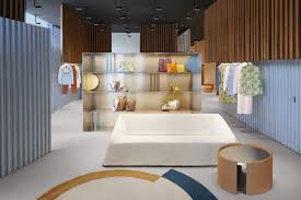 The Linearity Theme And The Harmony In Disparity Rule Dimorestudio S New Retail Project For Lanvin In The Bund F Modern Interior Design Shanghai Retail Design