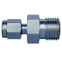 Swagelok Fitting, Stainless Steel, 1/4" VCO to 1/8" Tube Fitting, 2-pk.