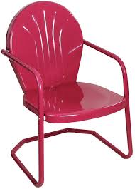 Lb International Retro Style 34 Inch Outdoor Metal Tulip Chair Northlight Lawn Chairs Tulip Armchair