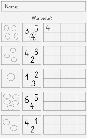 Lerninhalte mit buchstaben, zahlen, farben, formen und anderen grundlegenden schulfähigkeiten. Mengen Und Zahlen Bis 6 Zahlen Lernen Vorschule Matheunterricht Vorschulrechnen