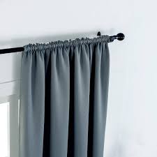 Rated 4.5 out of 5 stars. Opaque Curtain With Curling Tape 1 Piece Slate Gray Woltu Eu