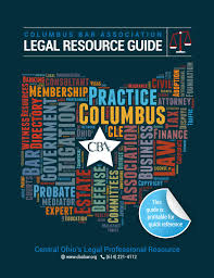 Building on ohio's sentencing changes to keep prison populations in check. Columbus Bar Association Legal Resource Guide By Columbus Bar Lawyers Quarterly Issuu