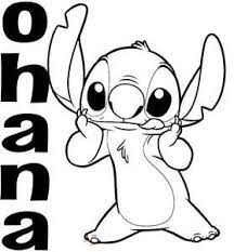 Stitch Ohana Stitch Drawing Stitch Coloring Pages Disney Coloring Pages