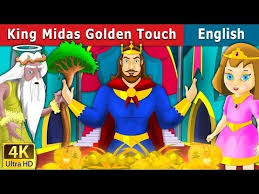 King Midas Touch In English English Story Fairy Tales In English English Fairy Tales Youtube Fairy Tales For Kids Fairy Tales English Story