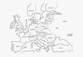 Maps are a terrific way to learn about geography. Best Photos Of Europe Coloring Pages Map Of Europe Free Transparent Clipart Clipartkey