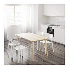 Lisabo Table Ash Veneer Ikea Tavolo Allungabile Ikea Tavolo Estensibile Tavolo Allungabile