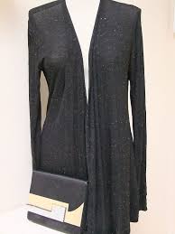 Black And Gold Cardigan Black Gold Glitter Cardigan Sparkle Gold Threads Open Cardigan Size L Glitter Cardigan Cardigan Gold Cardigan