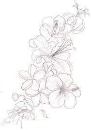 This Just Gave Me Inspiration For These Flowers And A Couple Humming Birds Memorial Tatto Tropical Flower Tattoos Flower Tattoo Drawings Orchid Flower Tattoos