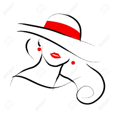 Que montre le deuxieme dessin? Vector Dessine A La Main Belle Dame Au Chapeau Portrait Isole Sur Fond Blanc Dessin Contour Avc Noir Mode Modele De Bea Dessin Contour Dessin Visage Dessin