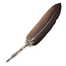 Antique Feather Writting Quill Pen Gold Pen Stem Real Feather Calligraphy Pen Set 100 Quality Guarantee 0 0 Calligraphy Pen Set Quill And Ink Quill Pen
