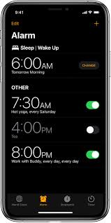 Alarms do sound when your iphone is on do not disturb. Set An Alarm On Iphone Apple Support