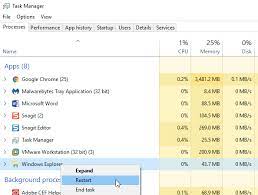 Restart The Explorer.exe Process Correctly In Windows