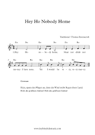 Hey Ho Nobody Home Heigh Ho Nobody Home In 2020 Lead Sheet Sheet Music Rhymes