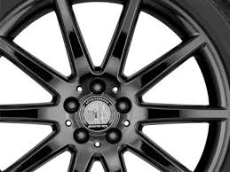 Cache Moyeu Noir Amg Mercedes Benz 75mm Commander