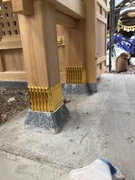 沓巻（柱根巻） – 株式会社アマルメ工芸社