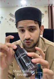 Maaz Safdar Reviews Dior Sauvage Fragrance