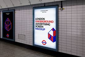 With today's modern, digital way of advertising, many think that print advertising has lost its this magazine ad mockup offers a simple presentation that shines all the light on the add itself. Free London Underground Advertising Screen Mockup Free Mockup