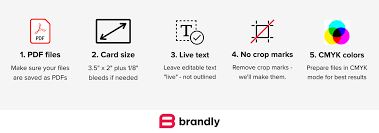 Standard sizes can differ from region to region by as much as 0.2 inches (5 mm). Standard Business Card Sizes Free Templates Brandly Blog