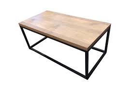 salontafel staal licht eiken lichte eiken salontafel staal