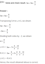 Ncert Solutions For Class 8 Maths Linear Equation In One Variable Ex 2 3 Linear Equations Math Class 8