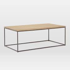 Looks great in your living room, great room, condo, family room or den • contemporary design • antique bronze finish • efforts are made to reproduce accurate colors, variations in color may occur due to computer monitor and photography • at simpli home. Streamline Coffee Table Whitewash Antique Bronze West Elm