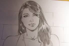 Rouge Xmen by Deilson of Ed Benes studios 11x17 orginal comic Art