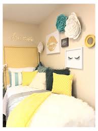 Focusing on bright colours and functionality, here are some of the best modern bedroom design for girls of all ages. Yellow Teenage Girl Bedroom Yellowteenagegirlbedroom In 2021 Yellow Room Decor Yellow Girls Bedroom Yellow Room