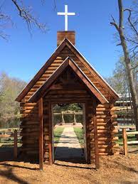 Rustic Chapel Facade For Farm Wedding Venue At Yesterland Farm In Canton Texas Smallest Wedding Venue Wedding Venues Farm Wedding Venue