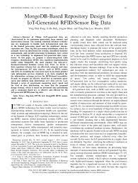 Mongodb Based Repository Design For Iot Generated Rfid Sensor Big Data Ieee Journals Magazine Ieee Xplore