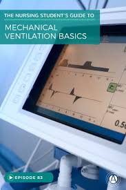 Ventilator Basics For Nursing Students Straight A Nursing Nursing Students Icu Nursing Nurse