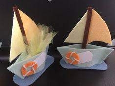 Lot De 30 Bateau Sachet De Dragee Contenant A Dragee Bapteme Naissance Bateau En Feutrine Unique Fait Main Boite Boite Dragees Bapteme Garcon Theme Marin