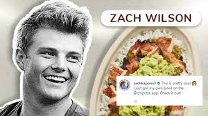 Zach wilson becomes youngest qb to start at byu (deseret news). Get A Piece Of Byus Zach Wilson At Chipotle And Help Youth Sports
