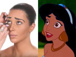Watch Kim Kardashian Transform Into Princess Jasmine