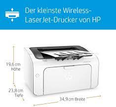 Ein günstiger und einfach zu bedienende. Hp Laserjet Pro M12w Laserdrucker Weiss Amazon De Elektronik