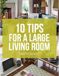 When living in a small space, consider multifunctional decor. 10 Tips For Styling Large Living Rooms Other Awkward Spaces The Inspired Room