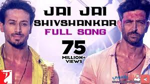 Jai Jai Shivshankar Full Song War Hrithik Roshan Tiger Shroff Vishal Shekhar Vi In 2020 Hrithik Roshan Songs Vishal Shekhar