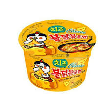 Samyang Buldak Big Cup Spicy Chicken Stir Fried Ramen Cheese Carbo Jjajang Samyang Ramen Makanan Korea Makanan