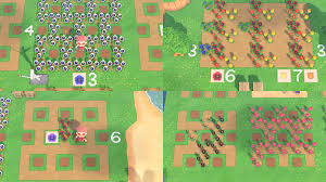 The offspring of flowers in animal crossing. My Flower Beds With The New Hybrid Layout Ac Newhorizons