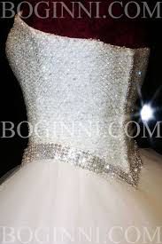 White Ab Diamond Crystal Beaded Bodice Mullet Wedding Dress Wedding Dresses Beaded Wedding Dresses Diamond Wedding Dress