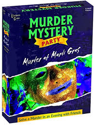 Browse our unique themes, instantly. Amazon Com Murder Mystery Party Games Murder At Mardi Gras Host Your Own New Orleans Murder Mystery Dinner For 8 Adult Players Solve The Case With Crime Scene Clues 18 Years And