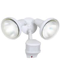 Amazing Deal On Outdoor Security Flood Light With Motion Sensor Cooper Lighting Llc Fixture Finish White