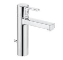 Kludi ZENTA basin fitting with Eco, battery-powered, chrome