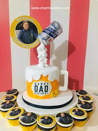 Charm S Cakes Birthday Beer Custom Cake