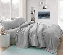They're often used in college dorm rooms to accommodate tall teens.overall dimensions: Complete Extra Long Twin Sheet Set Coma Inducer Wait Oh What Tundra Gray Plush Twin Xl Bedding