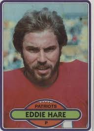 Eddie Hare 1980 Topps Football Card #396