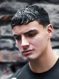 Image result for square face short haircuts men